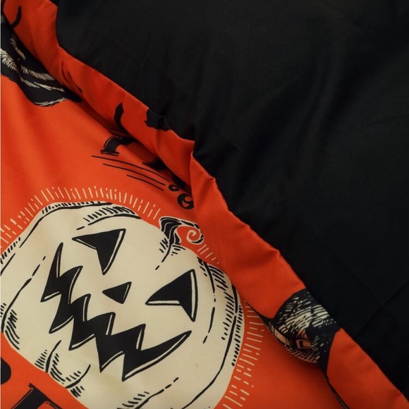 Halloween Queen Size Duvet Cover Set - Picture 2 of 5